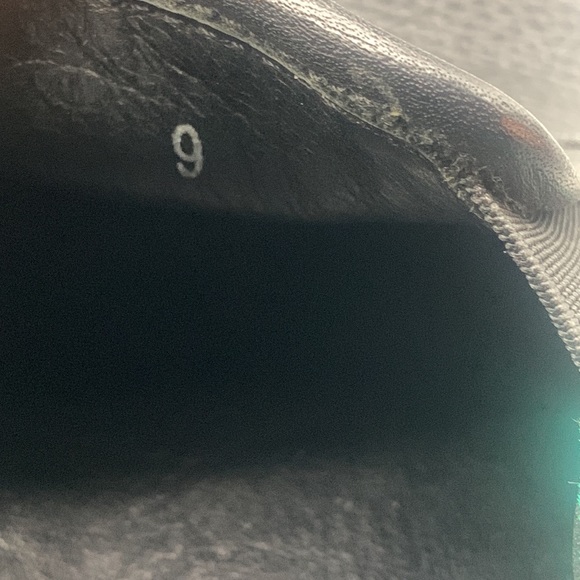 COACH SAMPLE LEATHER LEOPARD SLIP-ON SNEAKERS SIZE 9 - Picture 7 of 8